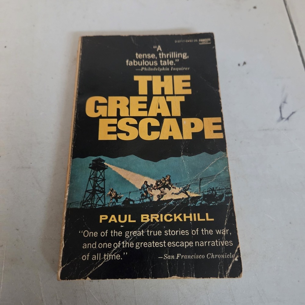 The Great Escape Paul Brickhill 1978 Fawcett Crest Vintage Paperback Book